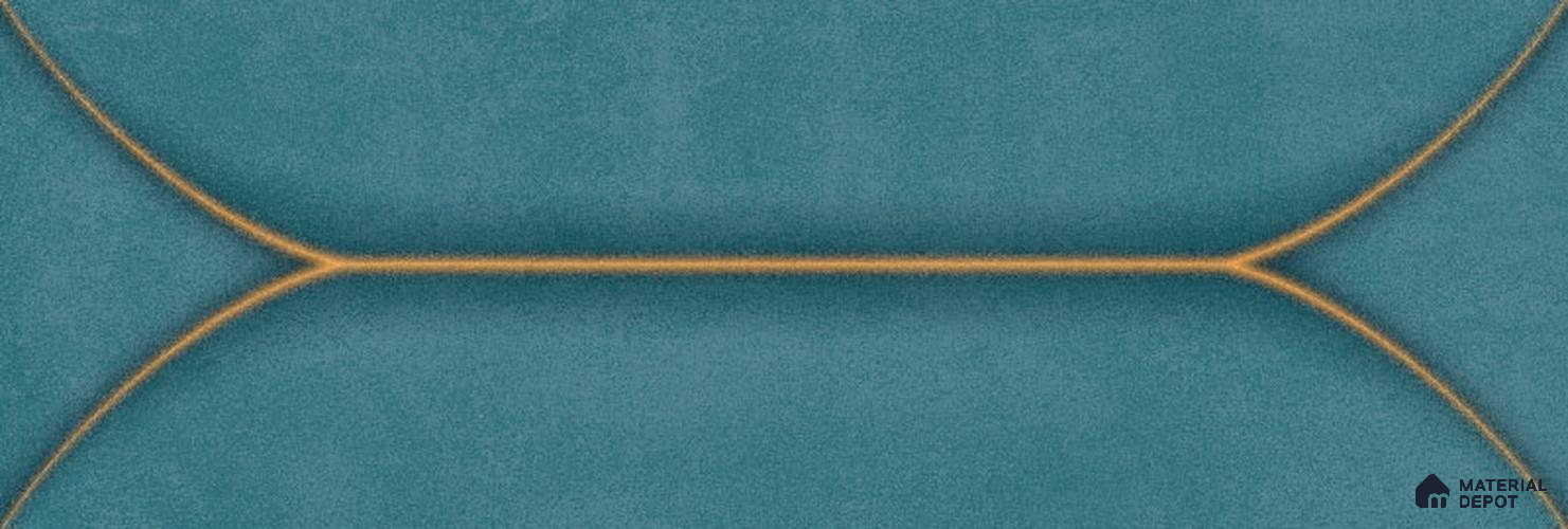 Subway Wall Tile TL 06429 G Mariner Starry Highlighter 12 x 4 inch Ceramic Glossy Finish - 8 mm  | Suitable for Accent / Feature Walls, Bathroom, Kitchen Wall & Backsplashes